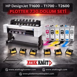 HP 730 Kartuş Dolum Seti