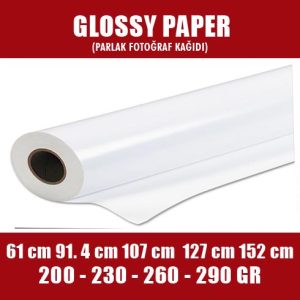 Glossy Photo Paper I Parlak Fotoğraf Kağıdı I HP, Epson, Canon