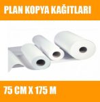 Plan Kopya Kağıtları 75 cm x 175 mt 80 gr plan kopya kağıdı satışı