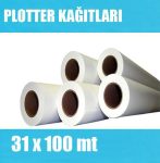 Plotter Kağıtları (31 cm x 100 mt) 80 gr