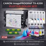 Canon imagePROGRAF TX-4200 Plotter Dolum Seti